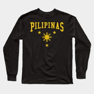 Pilipinas 3 Stars and a Sun Vintage Long Sleeve T-Shirt